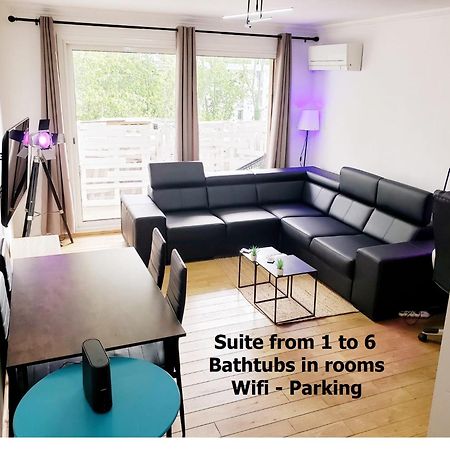 Suite From 1 To 6 - Bathtubs In Rooms - Air Conditioned Residential Appartement - Self-Arrival - Wifi - Netflix Disney - Kitchen - Laundry - Parking Avignon Exterior photo